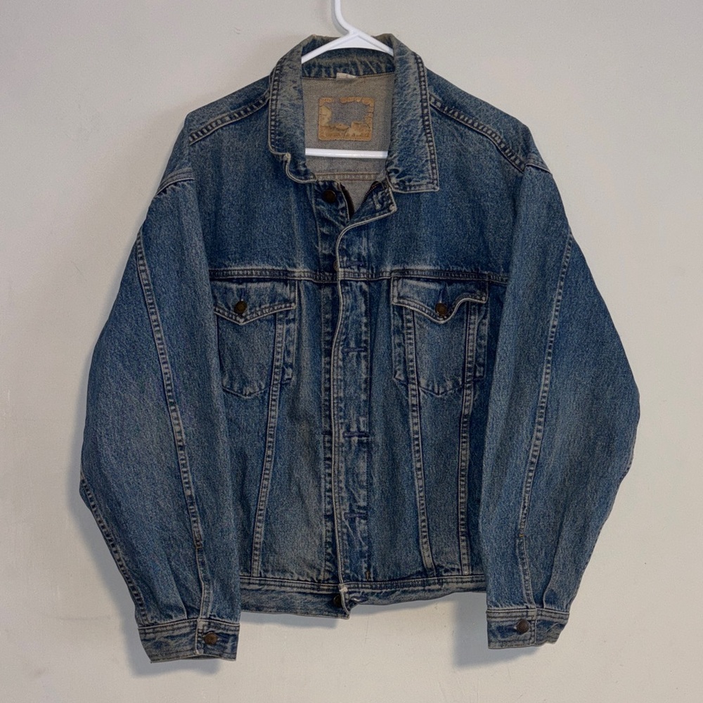 Vintage Men's GAP Blue Denim Jacket Sz. XL